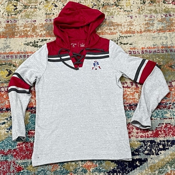 Women's New England Patriots Hoodie NFL Football Sports Sweatshirt - Picture 1 of 7